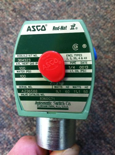 Asco red hat valve  8360g71    mp-c-080 for sale