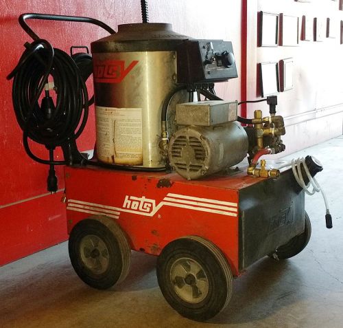 Used hotsy 555ss electric hot water pressure washer sn:447-0440 for sale
