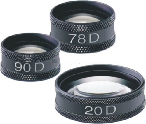 78D- 90D- 20D ASPHERIC LENS OPHTHALMOLOGY FREE SHIPPING HEALTH CARE EDH