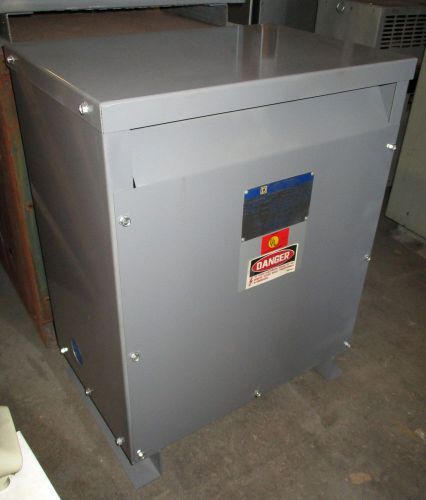 Square d 45 kva 3 phase transformer 480 d 208y/120 volt - 1 year guarantee!!! for sale
