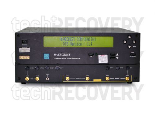 DTS-2079 Communication Signal Analyzer, DC to 3.2 GB/s | Wavecrest