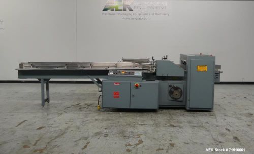 Used- shanklin model f5a automatic side seal shrink wrapper. capable of speeds u for sale