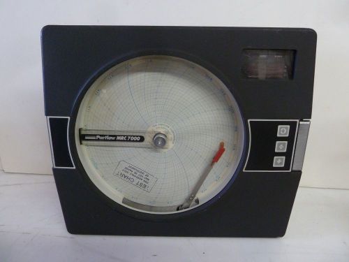 Partlow mrc 7000 series 710000000021 circular chart recorder for sale
