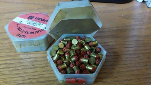 British made ucan safety cartridges 6.3 / 10 very strong .25 caliber short red for sale