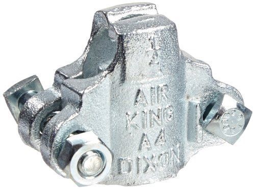 Dixon Valve &amp; Coupling Dixon Air King A4 Plated Iron Clamp, 1/2&#034; Diameter, 1&#034; -