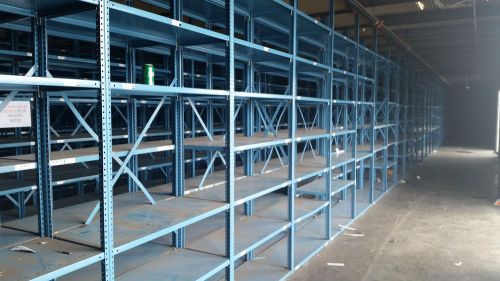 Industrial shelving - 30&#034; x 42&#034; w/5 shelves with clips medium duty $35/section for sale