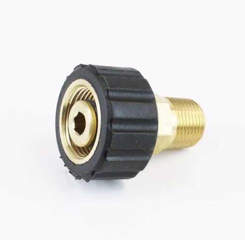 Pressure Washer Twist Type Quick Connector With 22mm Female X 3/8&#034; NPT Male