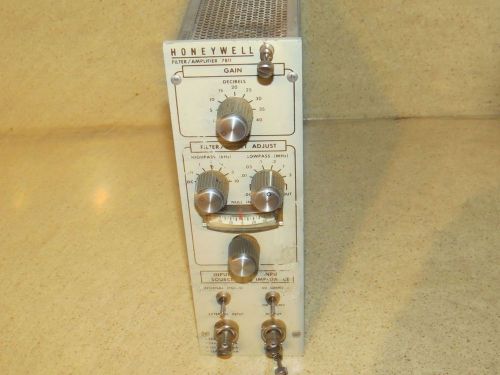 Honeywell filter / amplifier 7811   nim bin module plug in for sale