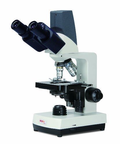 National Optical D-ELDB - Digital Binocular Compound LED Microscope with
