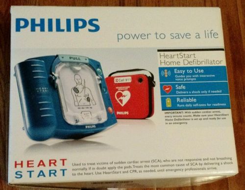 Phillips heartstart on-site defibulator aed at home new in box never used heart for sale