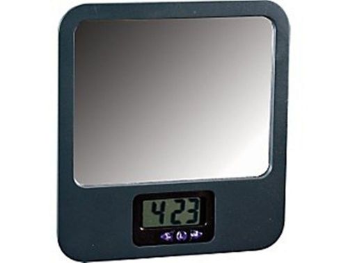 Officemate Verticalmate Mirror and Clock Gray (29102)