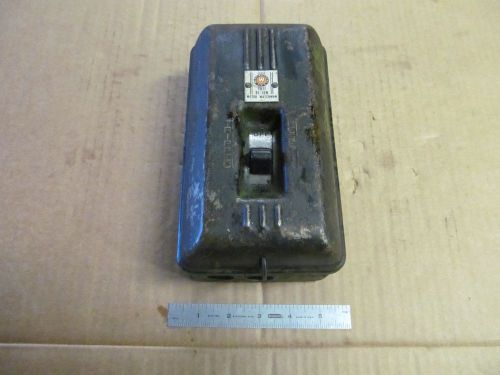 Vintage heavy-duty westinghouse on-off motor switch, for sale