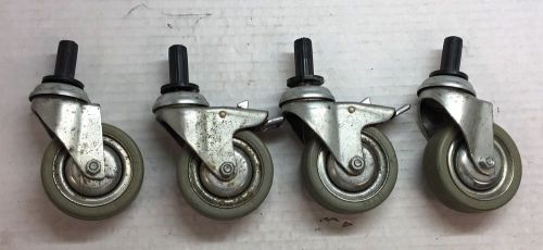 AMERICAN CASTER SET OF (4) 75 X 26 CASTERS