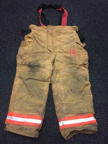 Securitex firefighter turnout pants x-large 44/28 kevlar / nomex / aramid - 2001 for sale