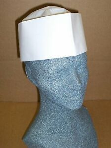 CELLUCAP RC100 Low Profile Overseas/Soda Jerk Hat, Tissue Crown Box of 100