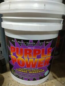 Purple Power Concentrate 5 Gallon Bucket Lot Of 6