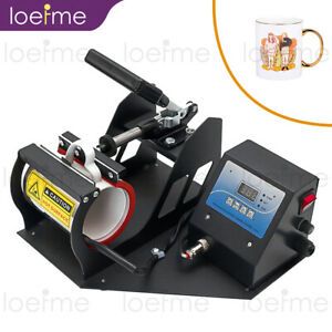 Mug Heat Press Transfer Sublimation Machine for 11Oz Latte Coffee Cup US