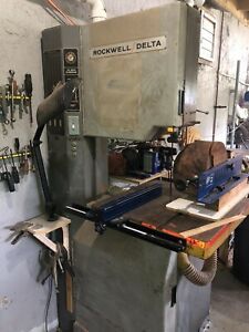 20&#034; ROCKWELL  BANDSAW for WOOD or METAL