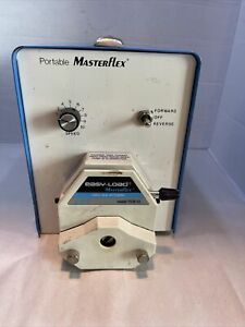Cole-Parmer Masterflex Peristaltic Pump Portable 7533-40 Easy-Load Model 7518-12
