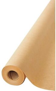 Brown Kraft Paper Jumbo Roll 17.75” x 1200” (100ft) Made in USA- Ideal for Gift