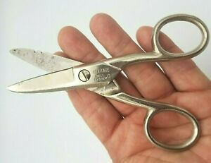 Heritage Cutlery Electrician Scissor Bell System Notched Serrated