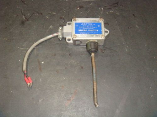 Micro switch, baf1-2rn18-rh, snap switch, 20a, 125, 250 or 480 vac, used for sale