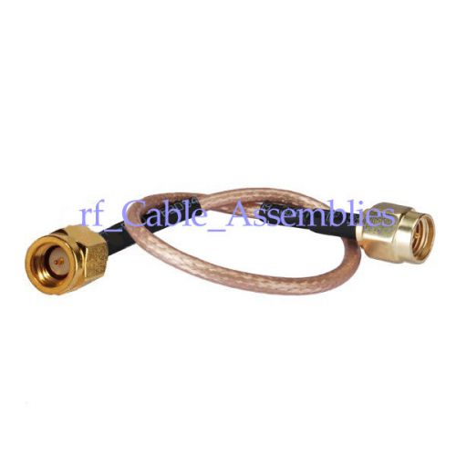 Sma male plug to ssma male plug straight pigtail cable rg316 /rg174 for wireless for sale