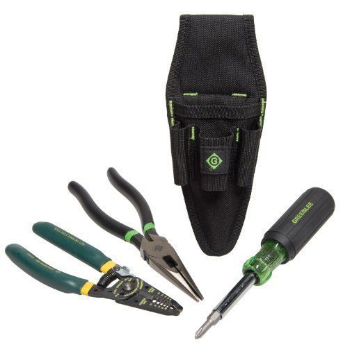 Greenlee 0159-28 basic tool kit  4-piece set for sale