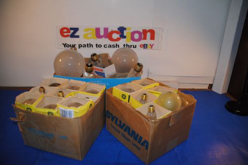 Huge Lot of Lamps for Television Production - GE LongLife, Sylvania,