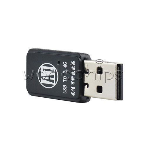 Usb to 2.4g wireless serial port module compliant nrf24l01p communication for sale