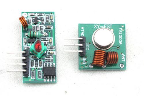1x enduring good 433mhz rf transmitter and receiver kit for arduino project jgus for sale