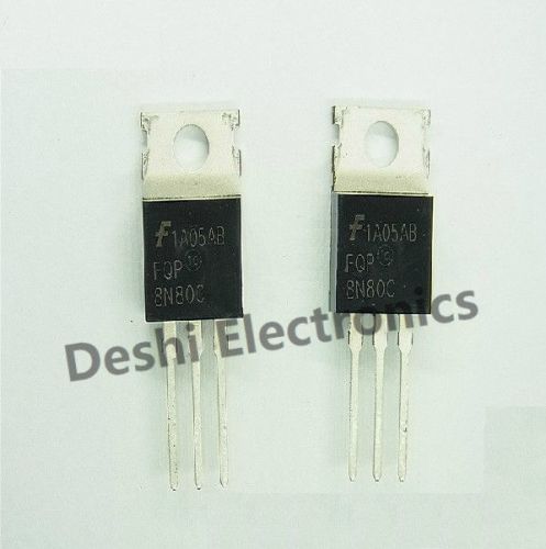 10pcs FQP8N80C 8N80C Manu: FAIRCHILD Encapsulation: TO-220 800V N-Channel MOSFET