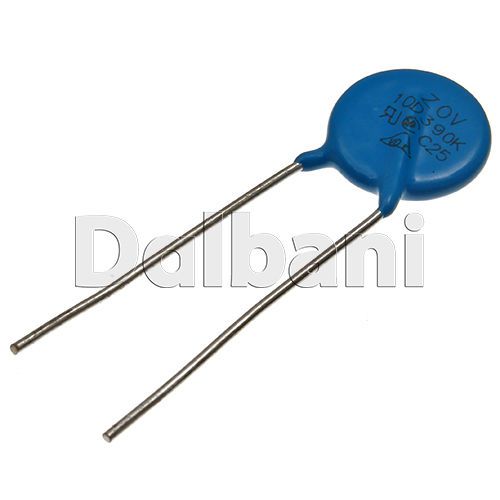 10D390K Metal Oxide Varistor Volt. Dependent Resistor 39V 25VAC 31VDC 10mm 20pcs