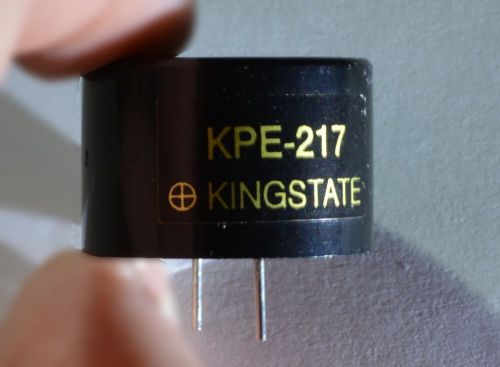 3x Piezo Buzzer, Kingstate KPE-217 (3-20V, 83dB) (Arduino Compatible)