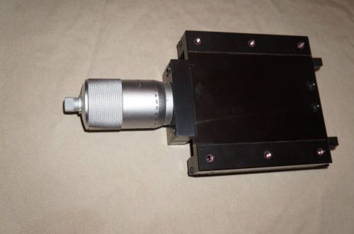 6&#034;x6&#034; starrett .0001&#034; division micrometer positioning table, t465 for sale