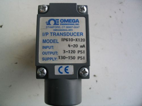Omega eng ip610-x120 electronic air pressure control 3-120 psi class i div 1 loc for sale