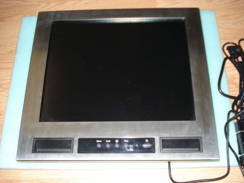 Industrial operator interface flat pennel  conputer w/ power adapter + cables for sale