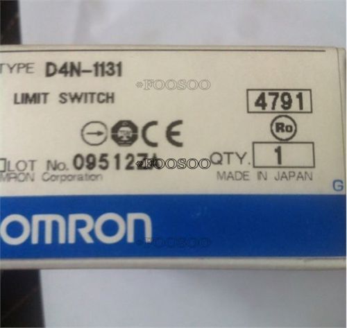 OMRON SAFETY LIMIT SWITCH D4N-1131 NEW IN BOX
