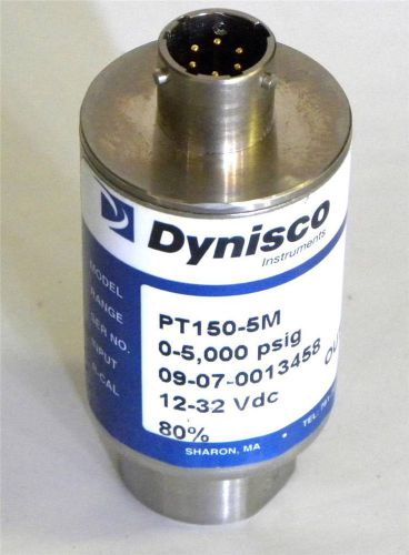 NEW DYNISCO HYDRAULIC PRESSURE REDUCER 5000 PSIG MODEL PT150-5M