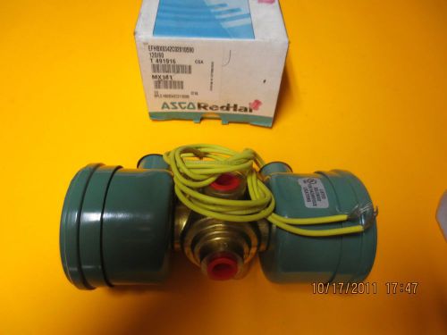 ASCO 4 WAY DIRECT-ACTING DUAL SOLENOLD VALVE 1/4 INCH