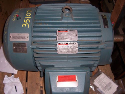 Induction Motor, Reliance,  50 HP, 3555 RPM, 575 Volts, Frame 326TS