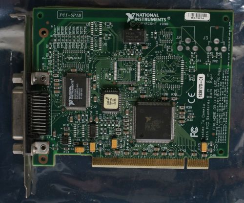 National instruments pci-gpib ieee 488.2 card 183617g-01 for sale