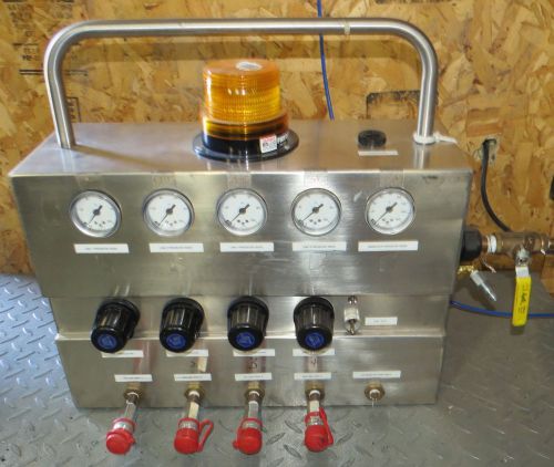 Nfs rps bam-4 respirable air distribution manifold -radiation protection systems for sale