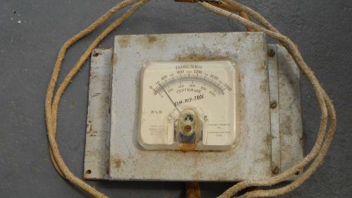 Vintage pyrometer sim-ply-trol control by assembly products thermp couple for sale