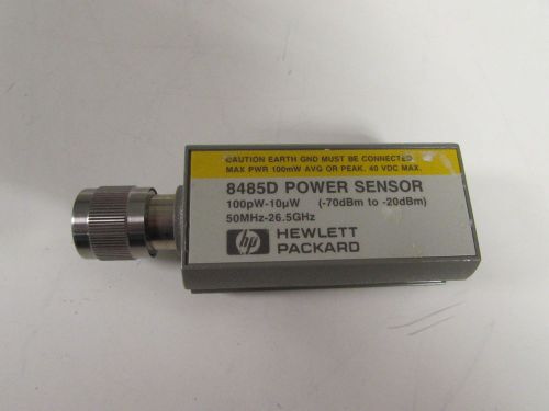 Agilent/keysight/hp 8485d power sensor, 50 mhz to 26.5 ghz, -70 to -20 dbm for sale