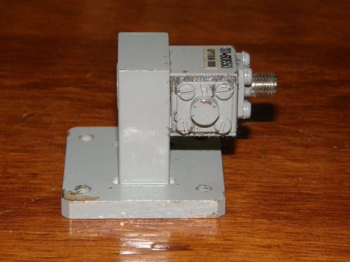 WR75 waveguide to SMA adapter WR 75 10.7gig to 11.7 gig in SMA out Farinon
