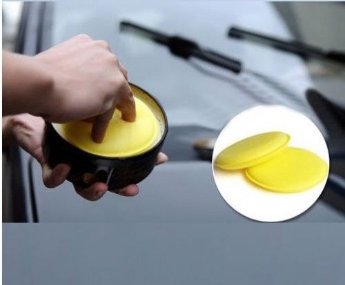 12PCS Waxing Polish Wax Foam Sponge Applicator Pads For Clean Cars Vehicle Glass