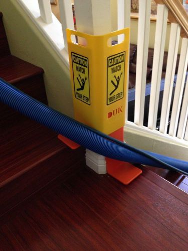2 pack of Adjustable Stair, Corner, Furniture Guard Protectors Safety Yellow