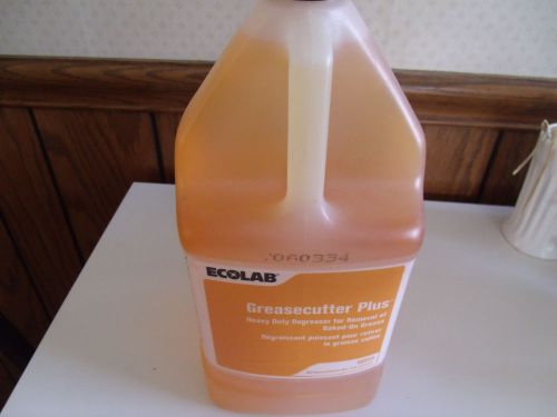 Ecolab grease cutter plus degreaser cleaner 19513 for sale