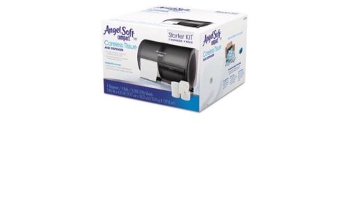 Compact Tissue Dispenser and Angel Soft ps Tissue Start Kit - GPC5679500